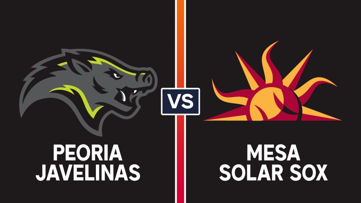 Peoria Javelinas at Mesa Solar Sox