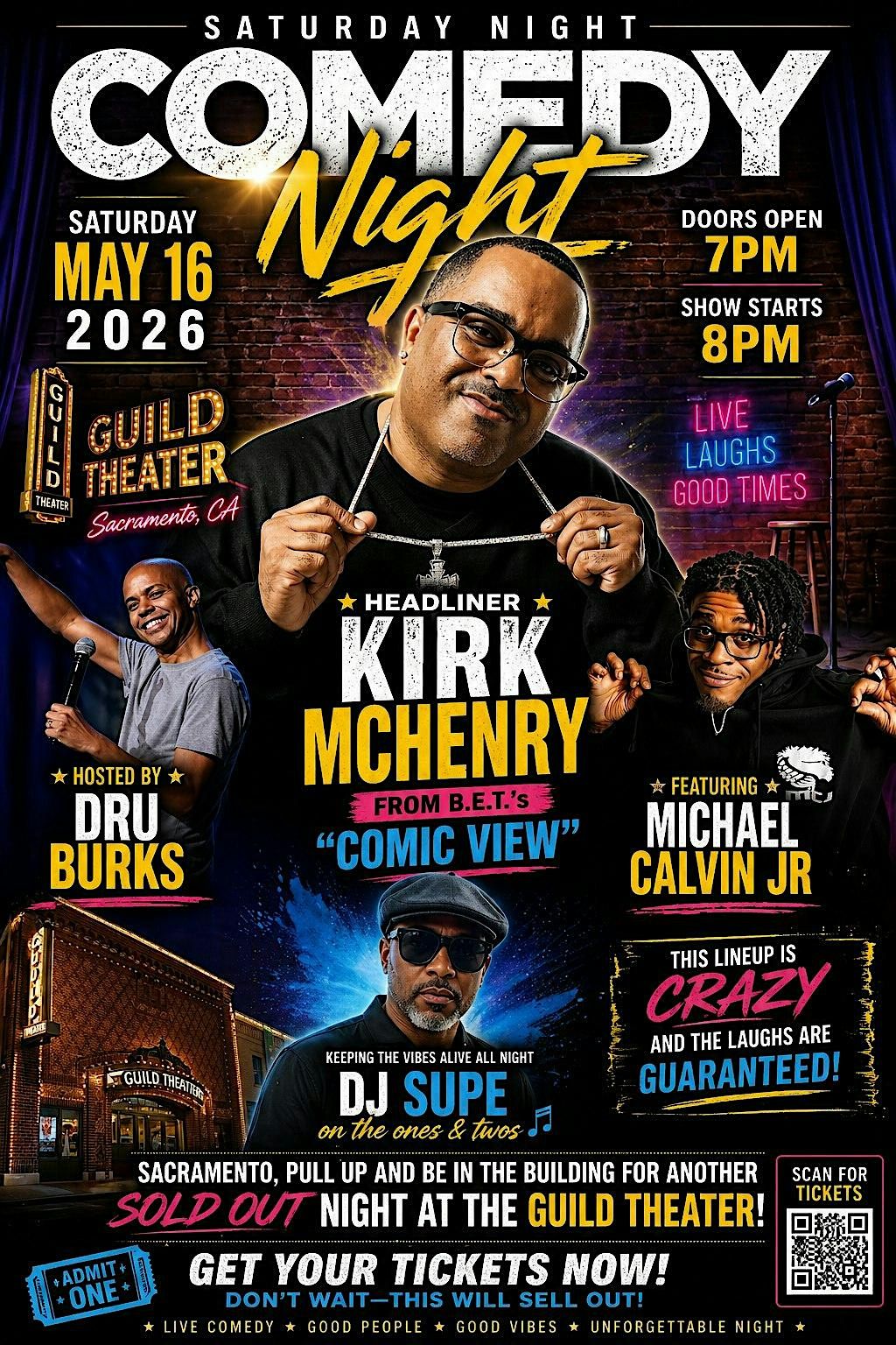 Comedy Night At the Guild Theater