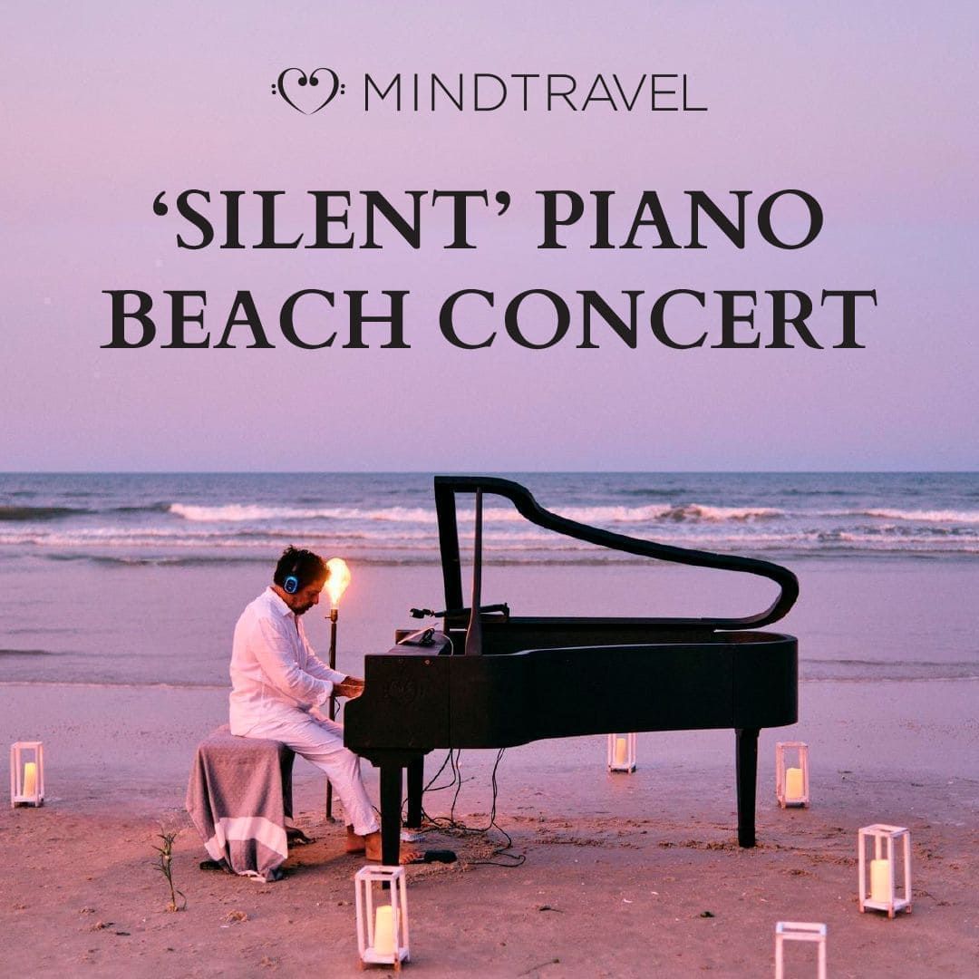 MindTravel Live to Headphones - Silent Piano Concert at Jensen Beach