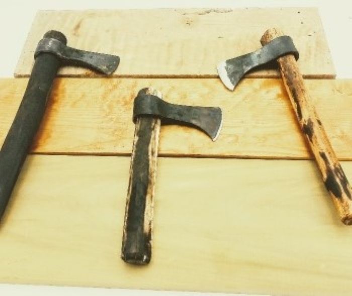 Blacksmith a Strap Axe -  August 26 & Sept 2