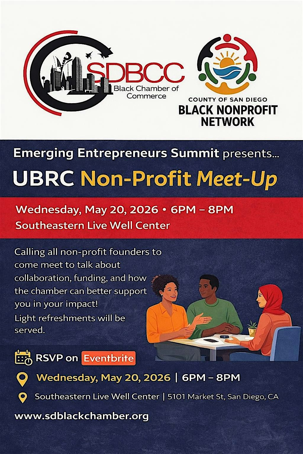 Emerging Entrepreneurs Summit Presents UBRC Non-Profit Meet-up