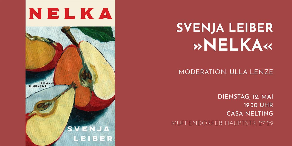 Svenja Leiber liest aus \u00bbNelka\u00ab