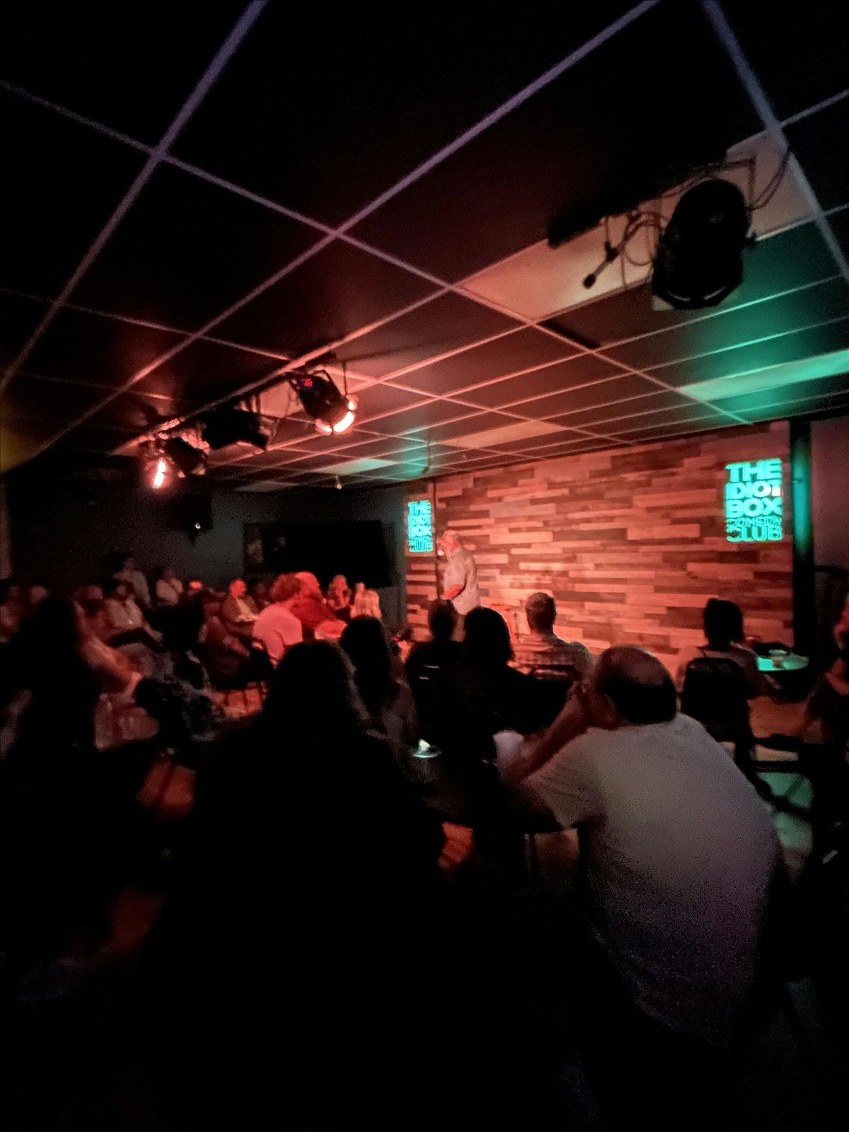 Improv comedy auditions at The Idiot Box