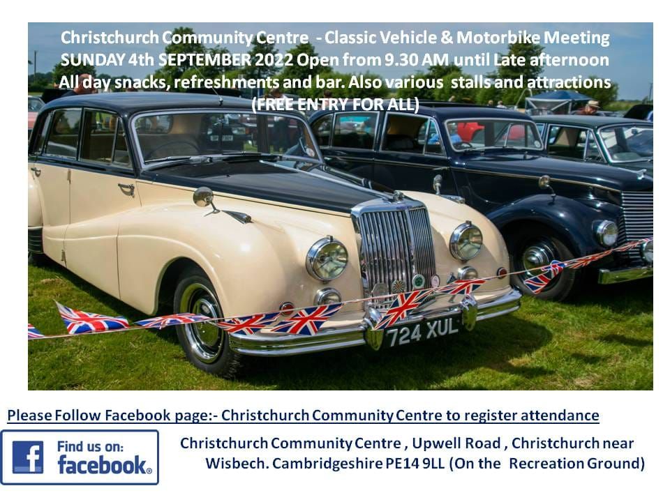 Christchurch Classic Car & Motorbike Show Christchurch Community