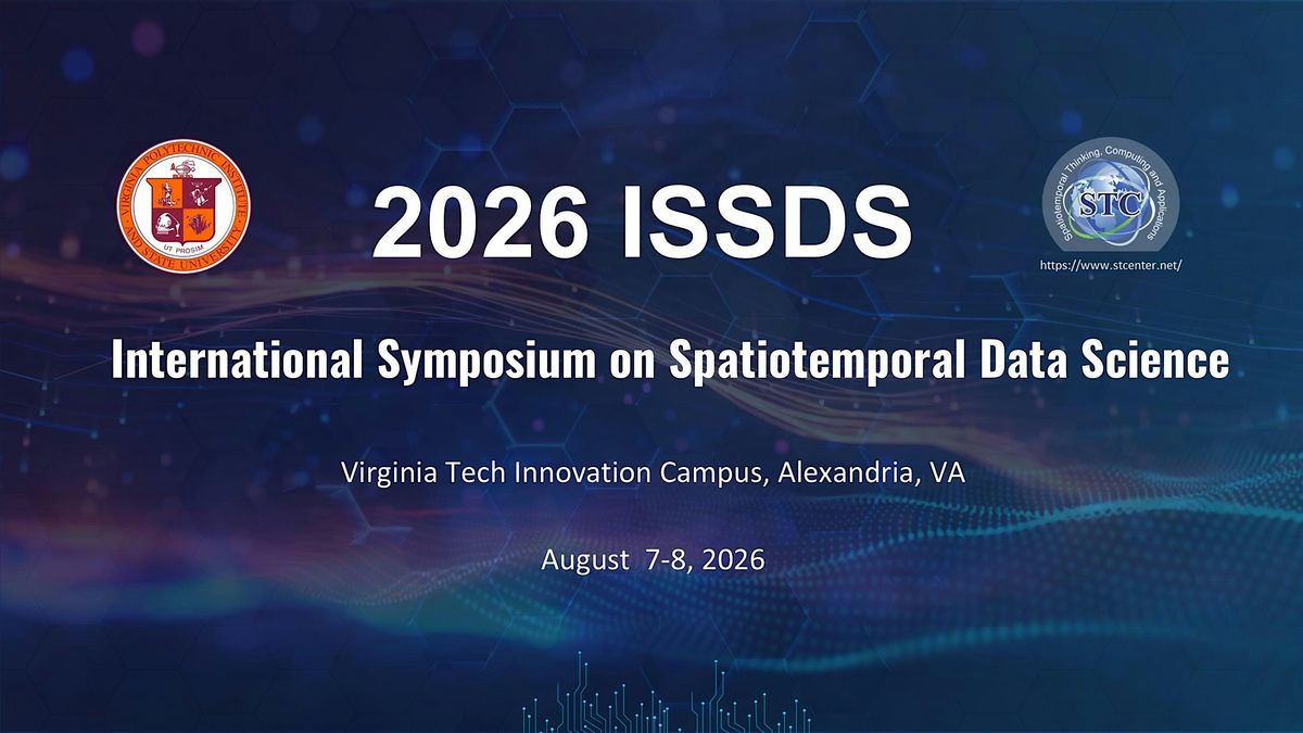 2026 Symposium on Spatiotemporal Data Science