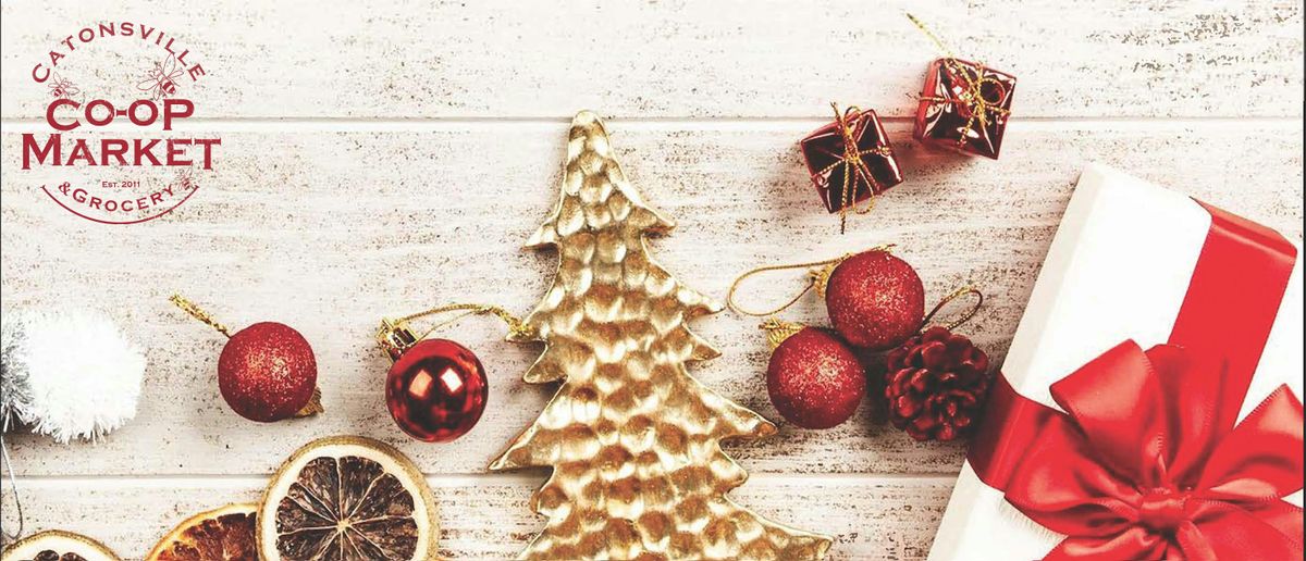 Pop-ups Galore Holiday Market and Non-Perishable Food and Toy Drive!