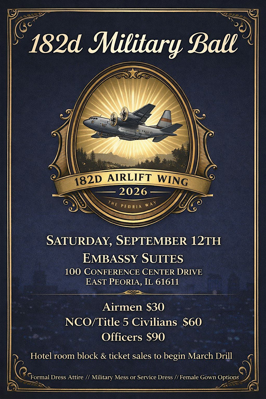 182d Airlift Wing Military Ball