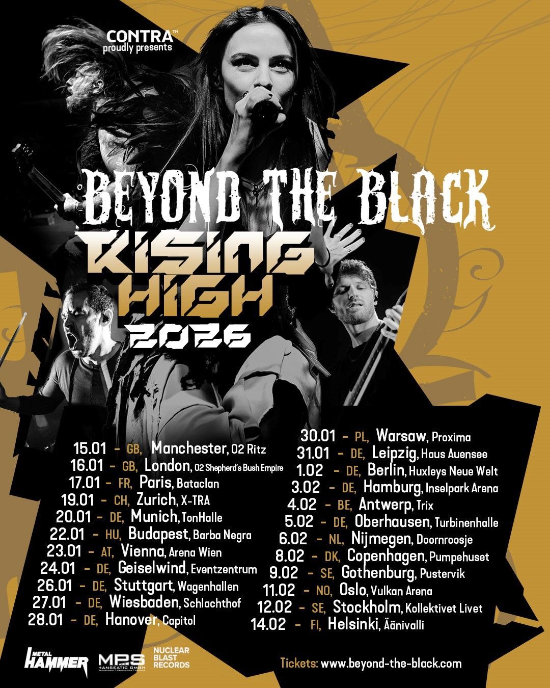 Beyond The Black Hannover Tickets