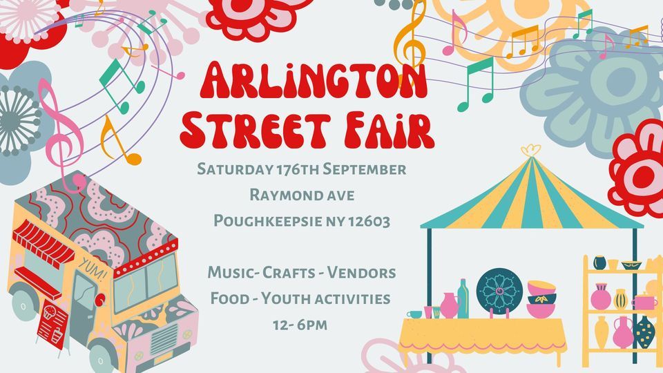 Arlington Street Fair Raymond Ave, Poughkeepsie, Ny September 16, 2023
