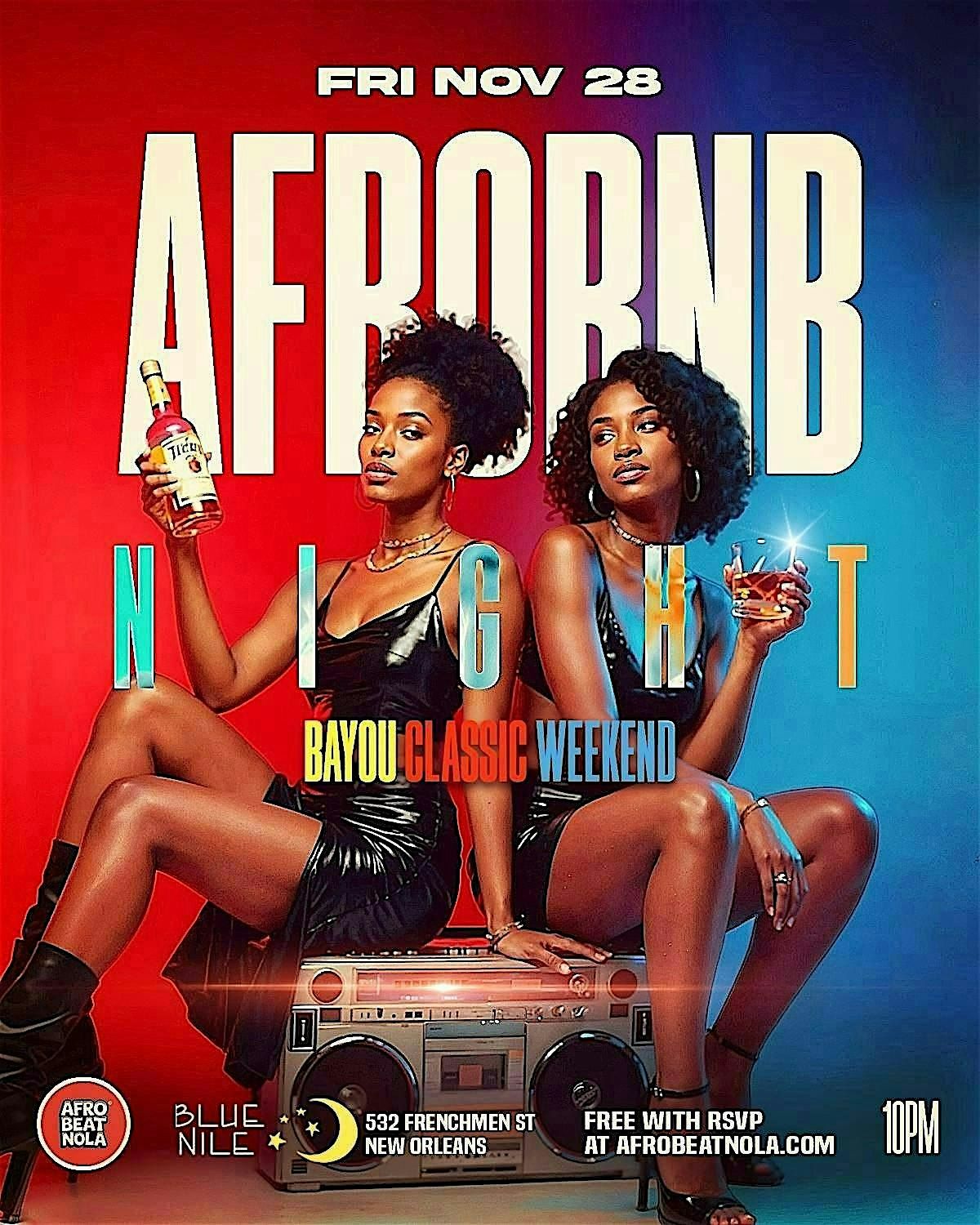 AFRORNB NIGHT - Bayou Classic Weekend