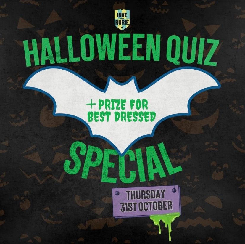 BD Halloween Quiz 16 Market Place, Inverurie, Aberdeen, SC October