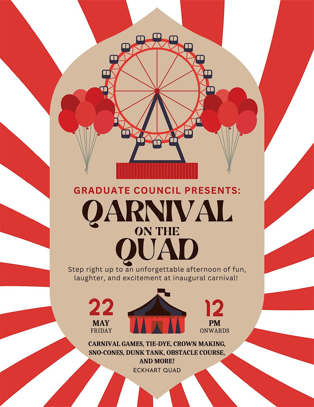 Graduate Council Presents: Qarnival on the Quad