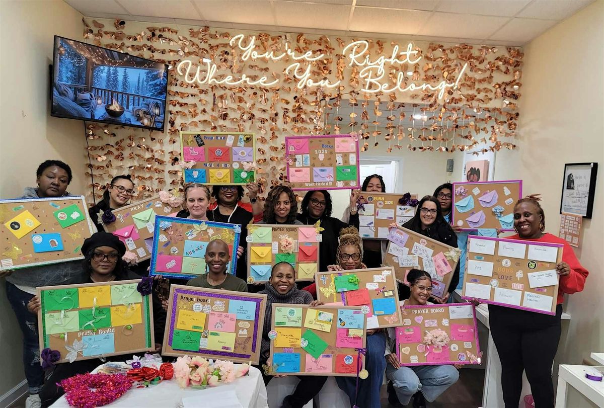 Spring Prayer Board & Faith Building Experience at Dre's Safe Place!