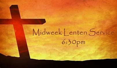Wednesday Worship Service