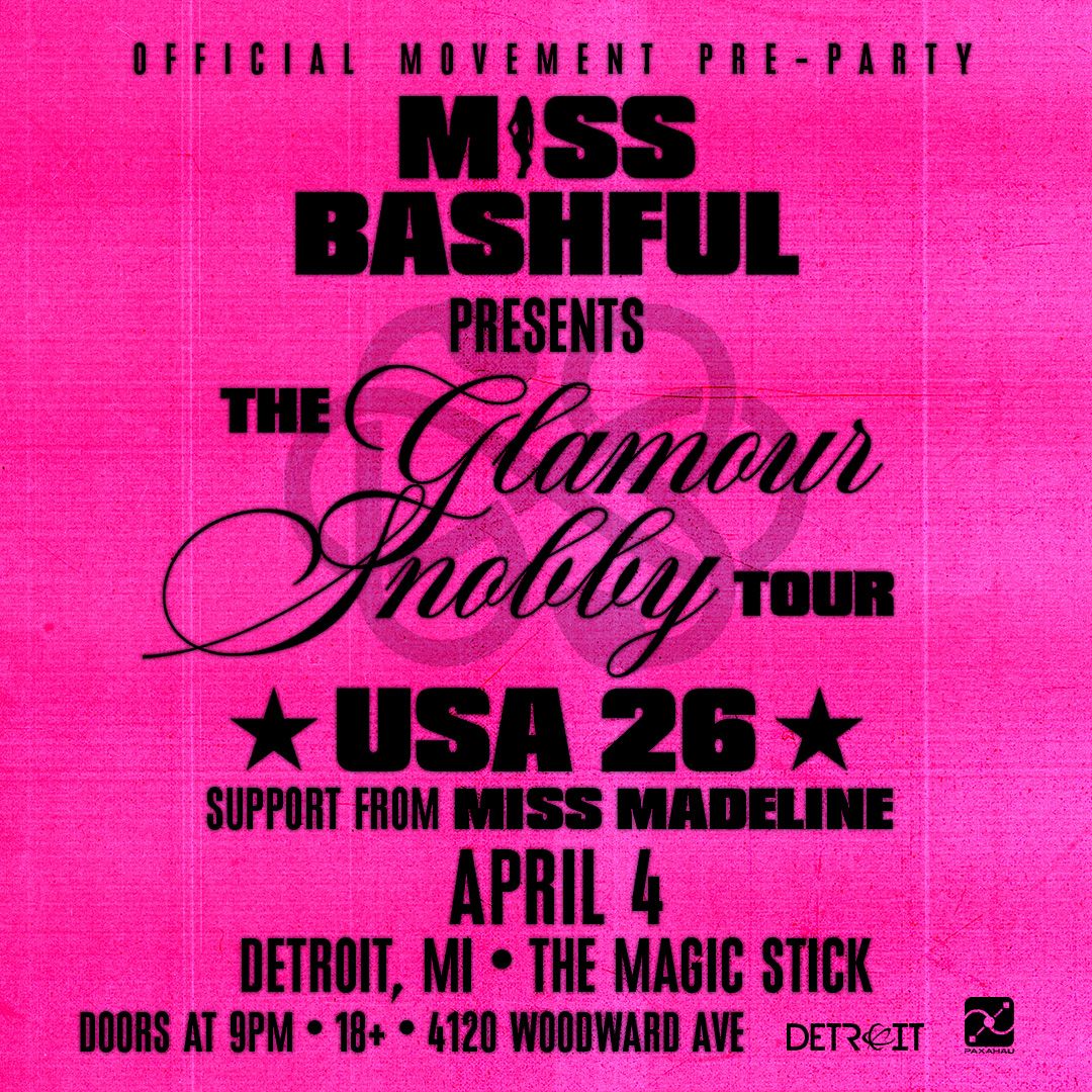 Miss Bashful: The Glamour Snobby USA at Fonda Theatre