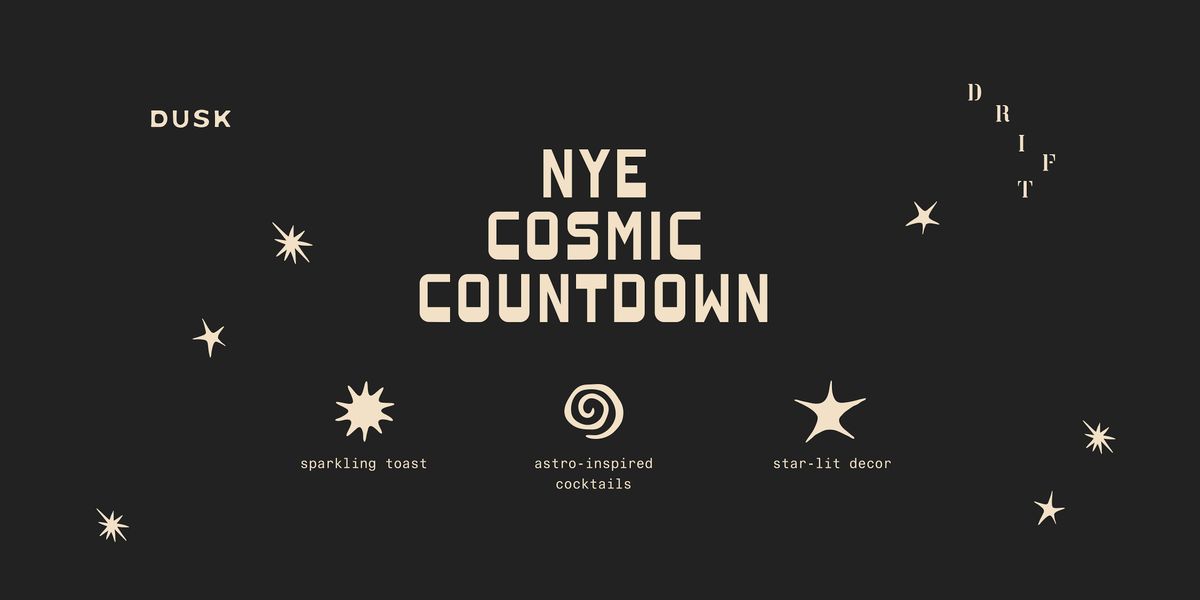 Cosmic Countdown - New Year's Eve at Dusk
