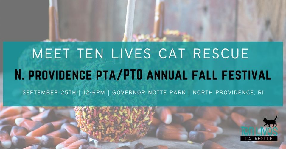 Meet Ten Lives at the North Providence PTA/PTO Annual Fall Festival