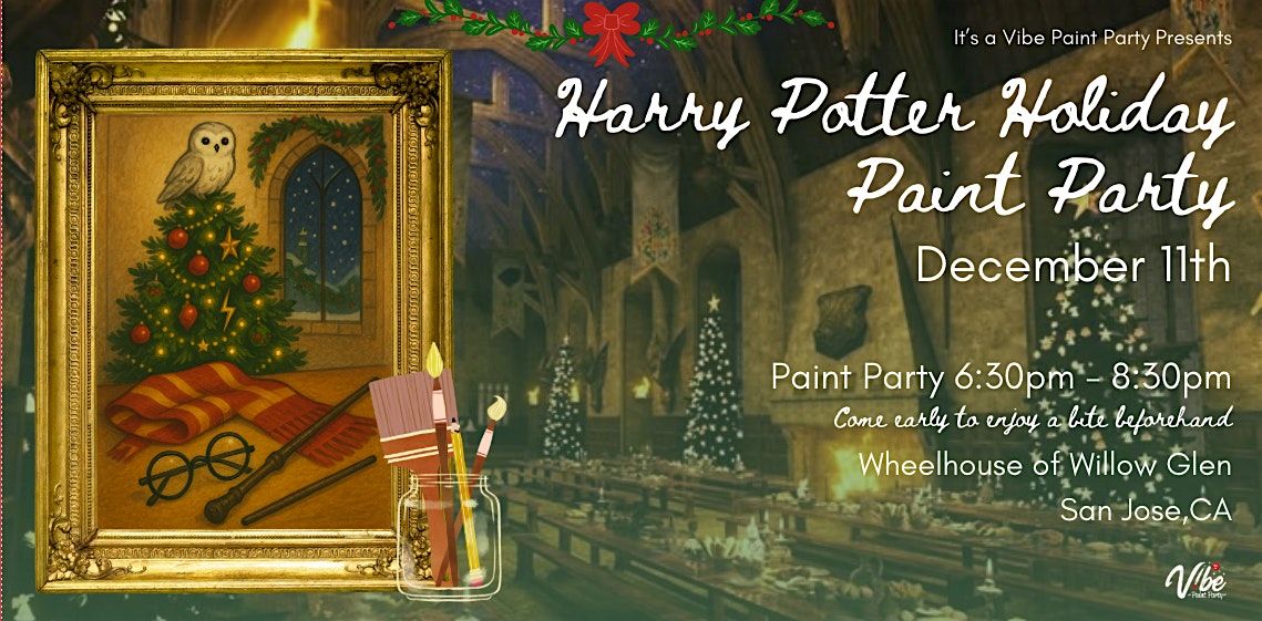 Harry Potter Holiday Paint Party