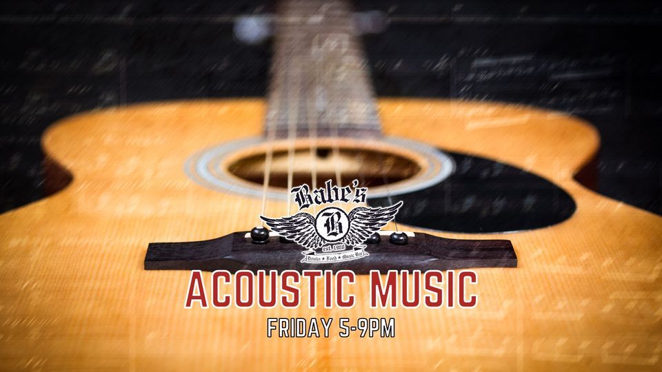 Acoustic Music at Babe's