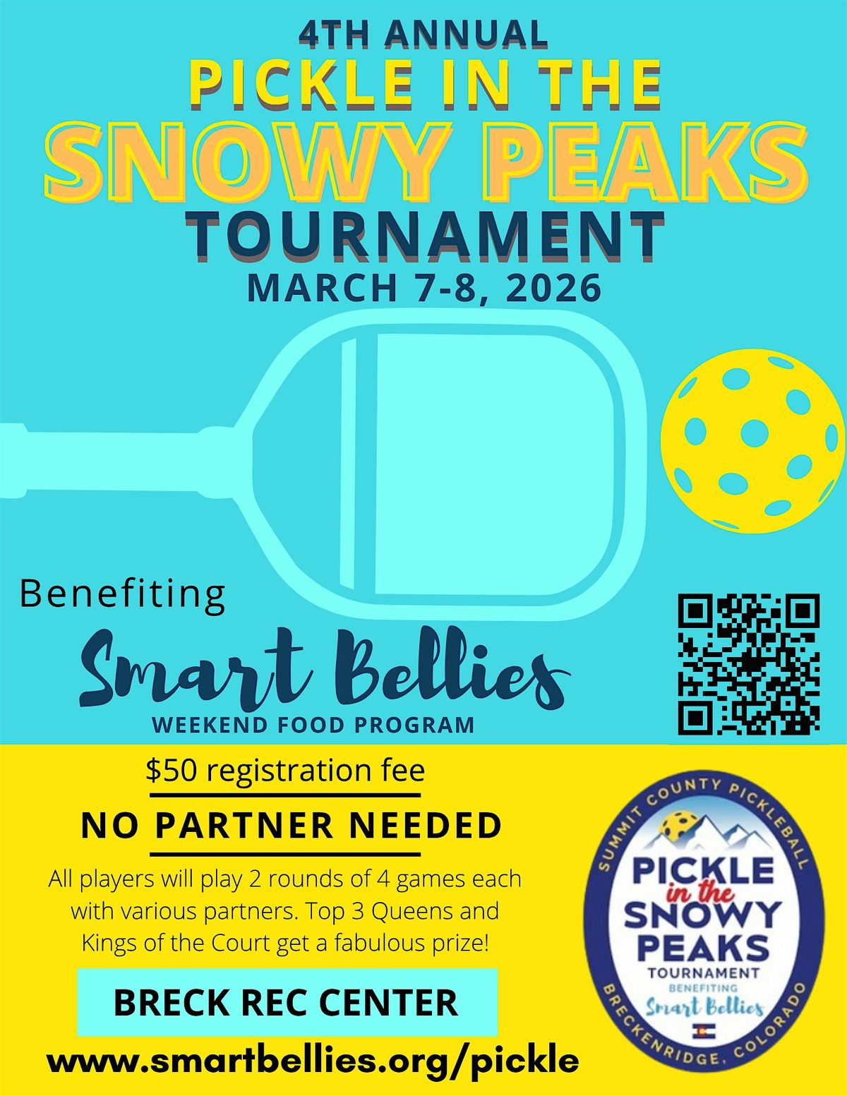 Pickle in the Snowy Peaks