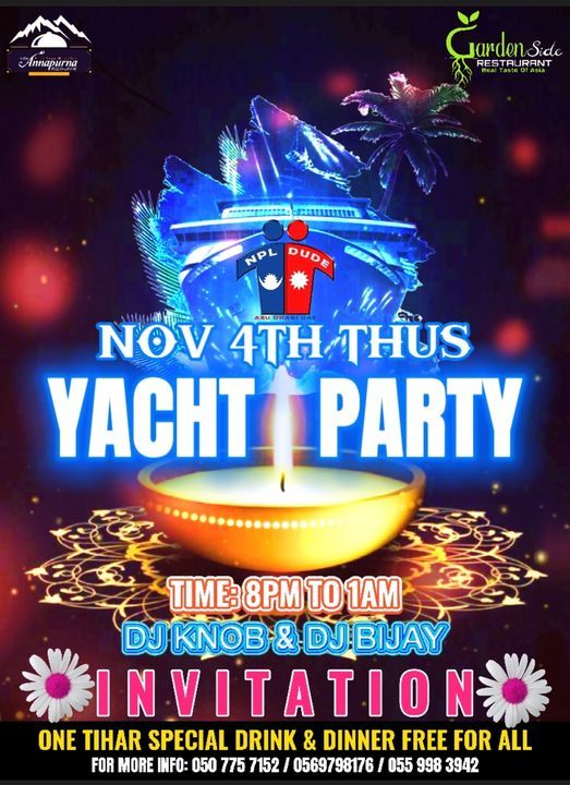 TIHAR YACHT PARTY