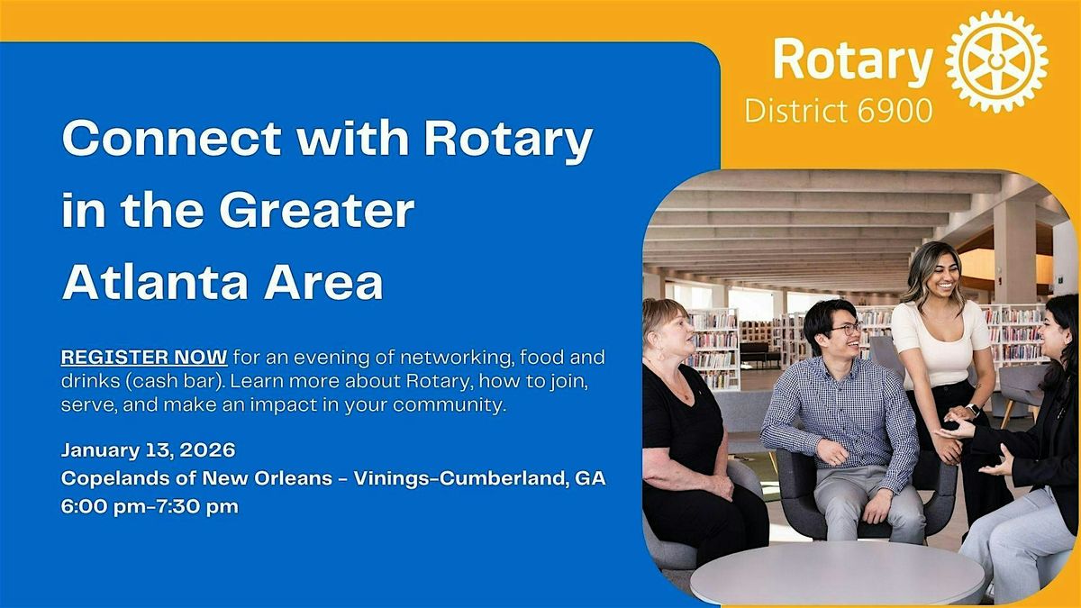 How to Join Rotary In The Greater Atlanta Area