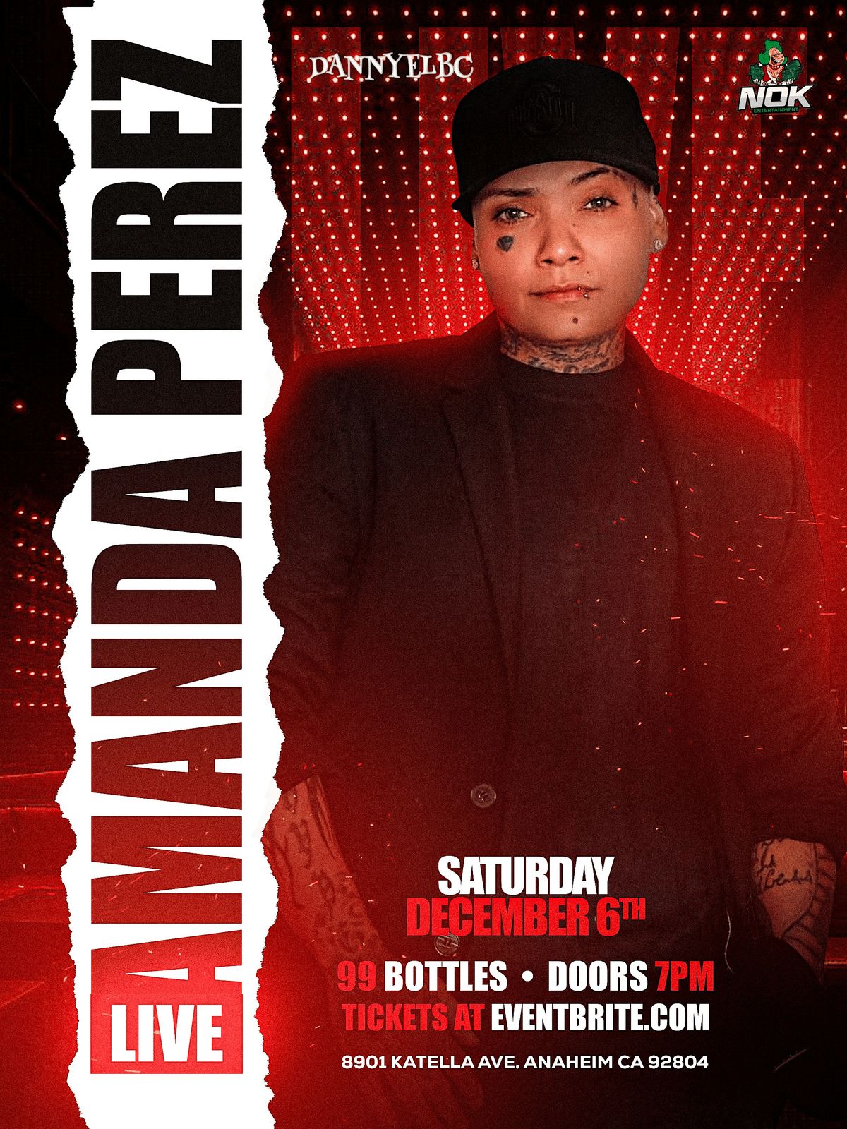 Amanda Perez Live in Anaheim CA