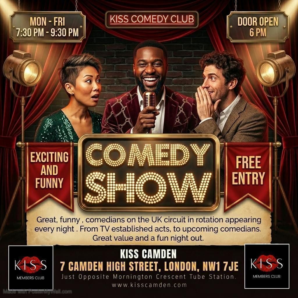 Friday Comedy Show London \u2013 Free Entry