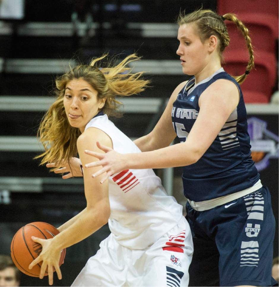 Utah State Aggies at Fresno State Bulldogs Womens Basketball at Save Mart Center