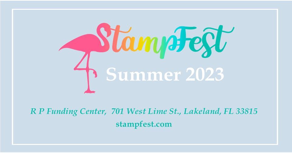 StampFest Summer 2023Rubber Stamp, Scrapbook and Paper Crafts Show