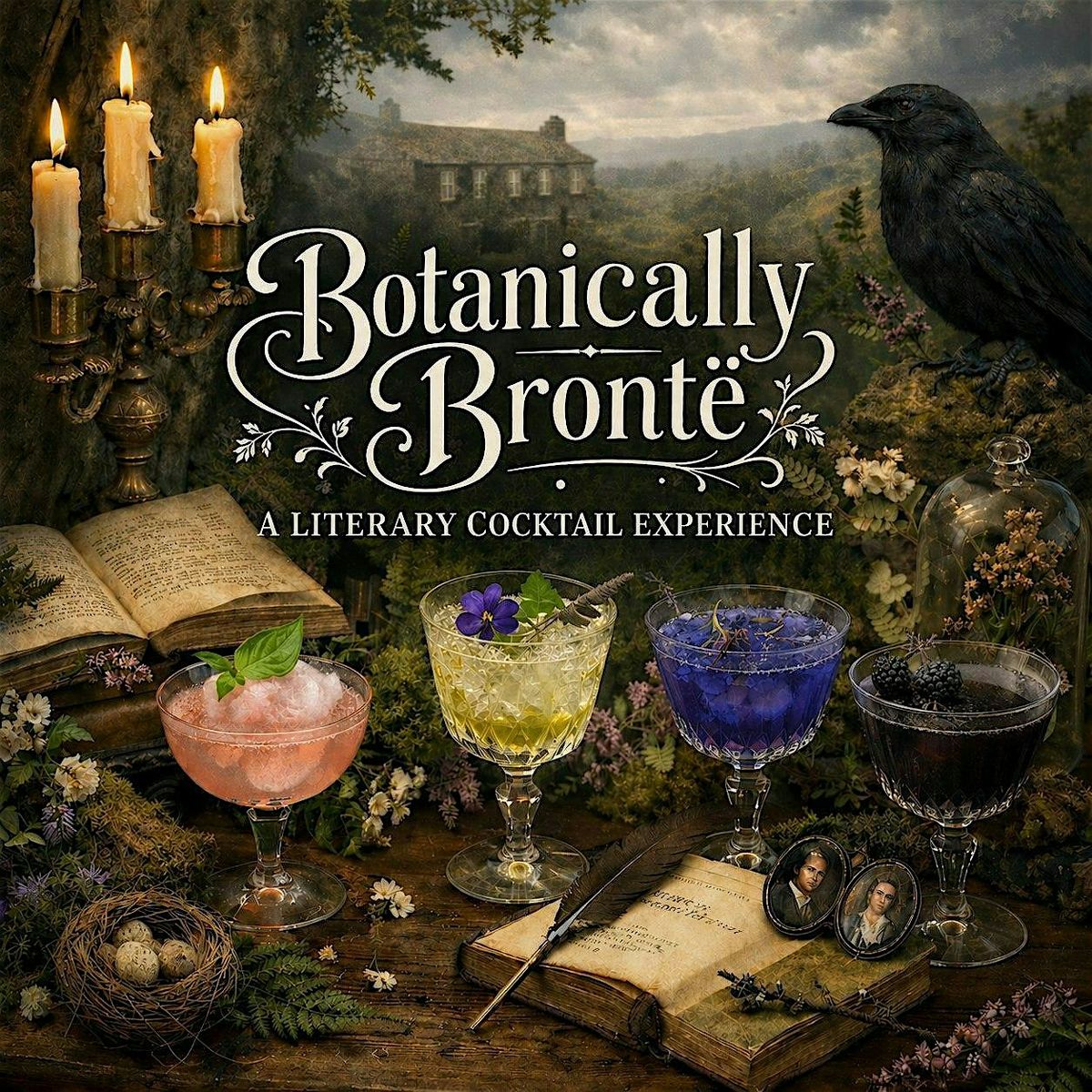BOTANICALLY BRONT\u00cb A Literary Cocktail Experience