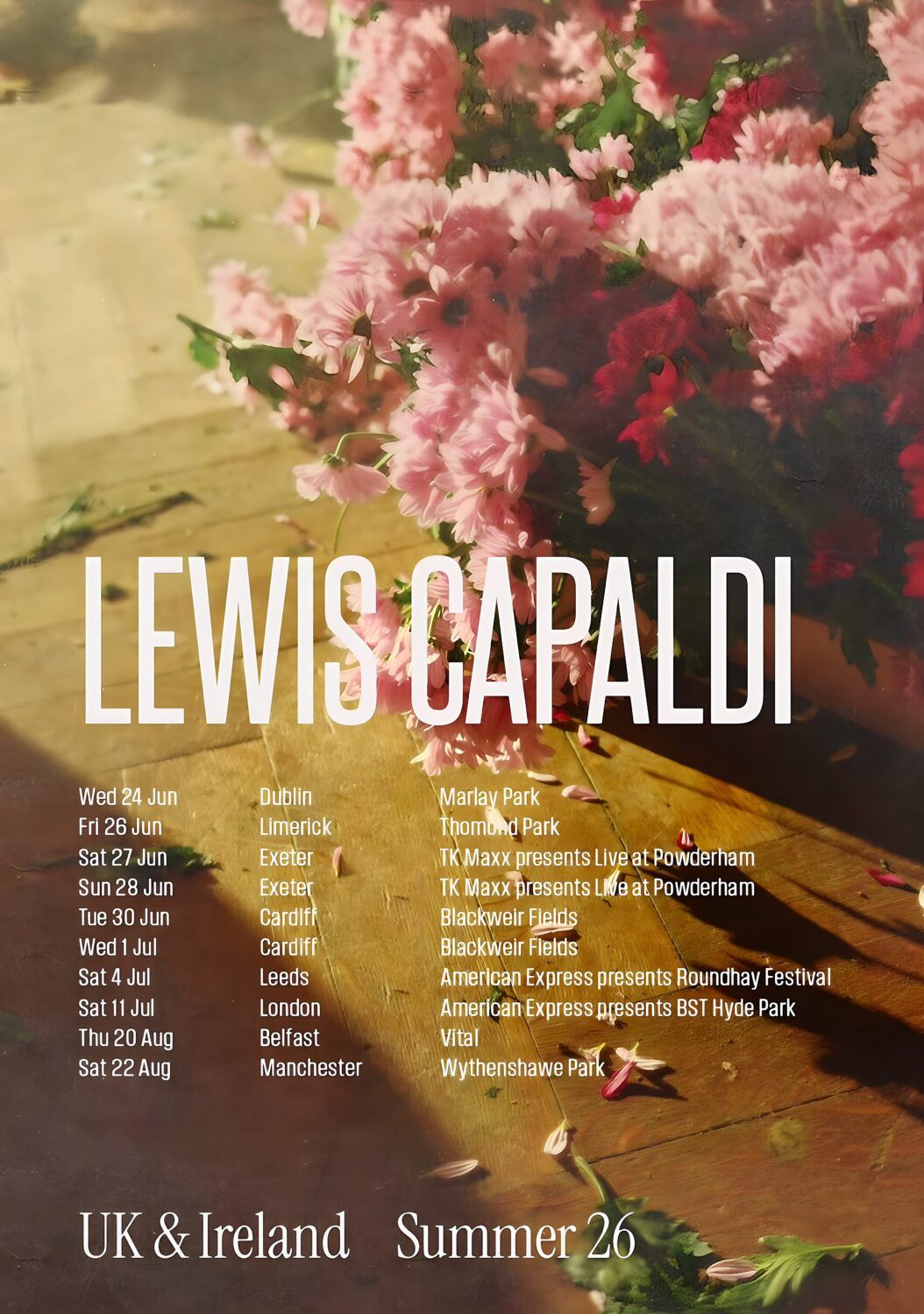 Lewis Capaldi Belfast Tickets