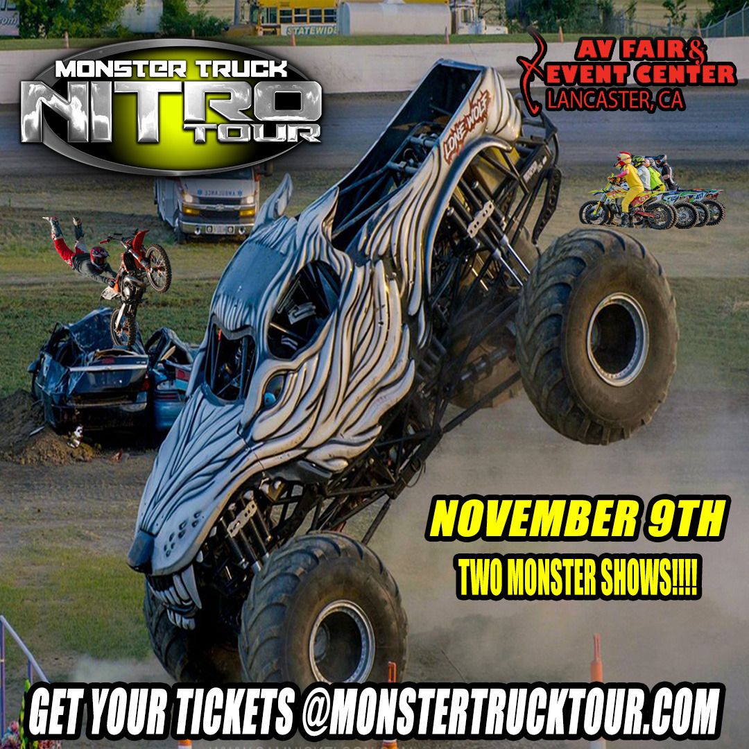 Monster Truck Nitro Tour at Garrett Coliseum