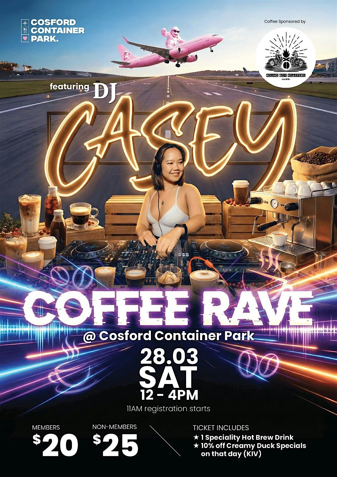Coffee Rave @ Cosford Container Park at Cosford Container Park ...