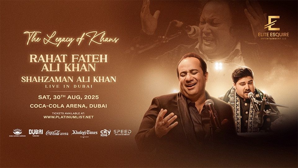 Legacy of the Khans - Ustad Rahat Fateh Ali Khan and Shazman Ali Khan