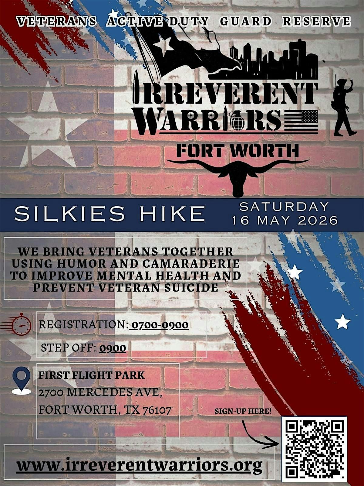 Irreverent Warriors Silkie Hike