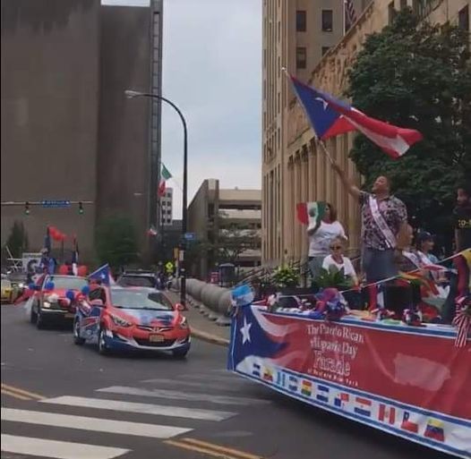 19th Annual Puerto Rican Hispanic Day Parade Of Wnyparade Day Niagara Street Avenida San Juan Amherst Ny August 21 21