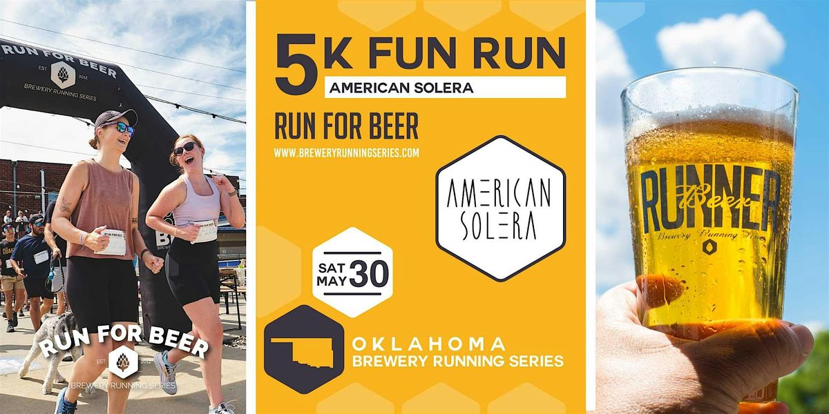 5k Fun Run at American Solera | 2026 OK Brewery Running Series