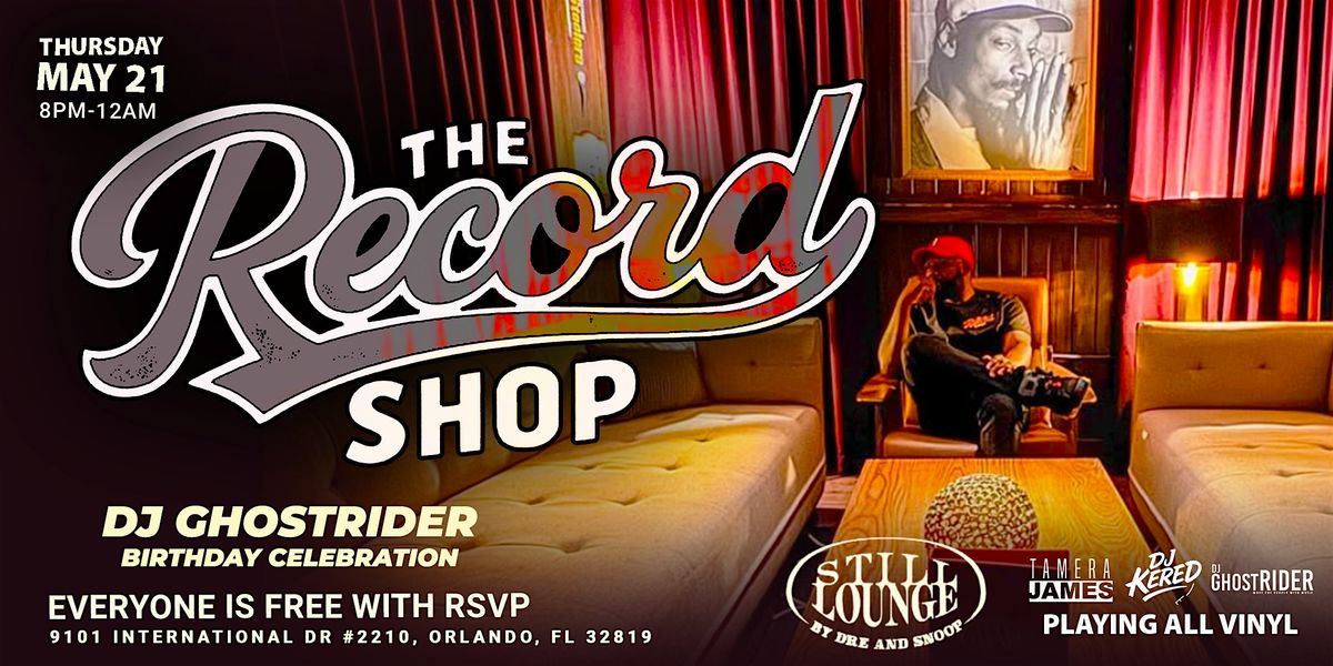 The Record Shop at Still Lounge
