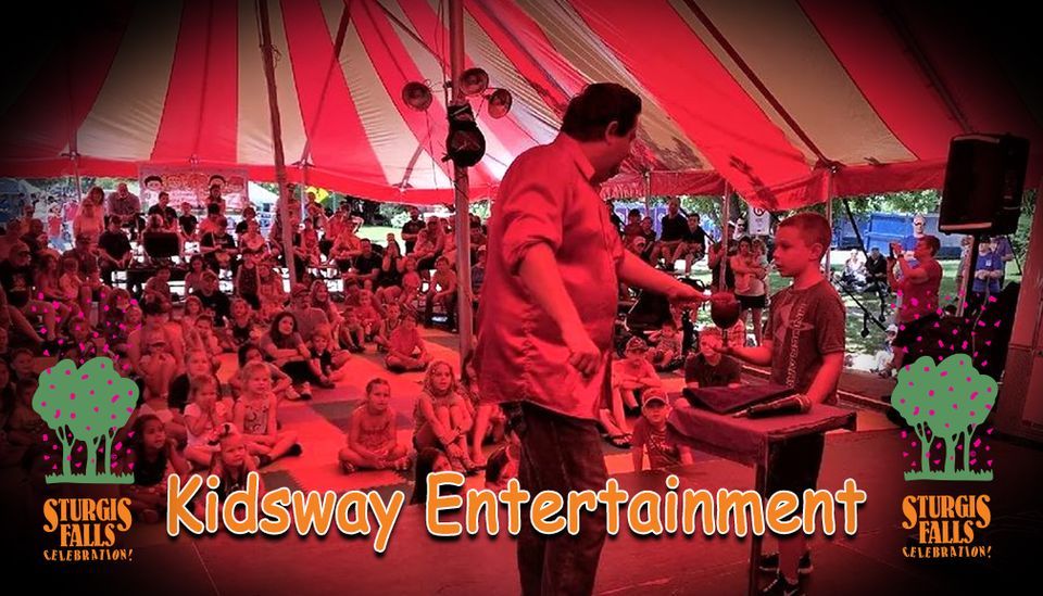 Sturgis Falls Kidsway Entertainment Schedule Overman Park, Cedar