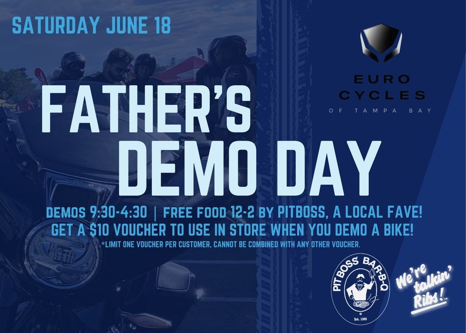 Fathers Demo Day Euro Cycles Of Tampa Bay Odessa Fl June 18 22 Fathers Demo Day Euro Cycles Of Tampa Bay Odessa Fl June 18 22