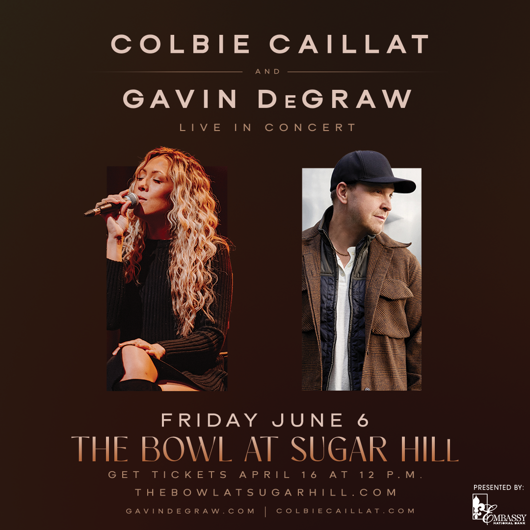 Colbie Caillat and Gavin De Graw at Harris Center - Three Stages at Folsom Lake College