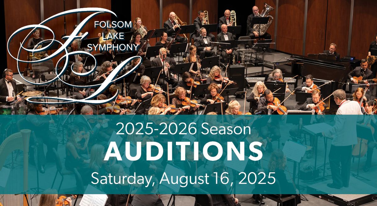 Folsom Lake Symphony at Harris Center - Stage One