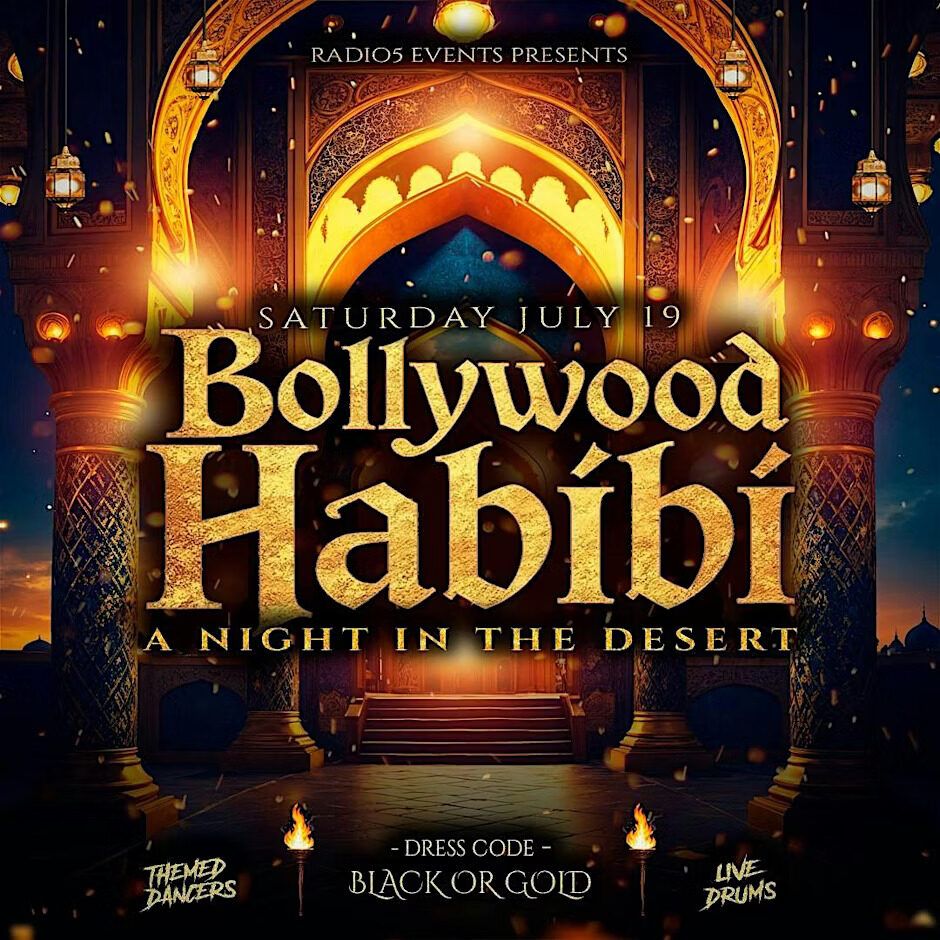 Bollywood Habibi Nights at Wave Hookah Bar and Cigar