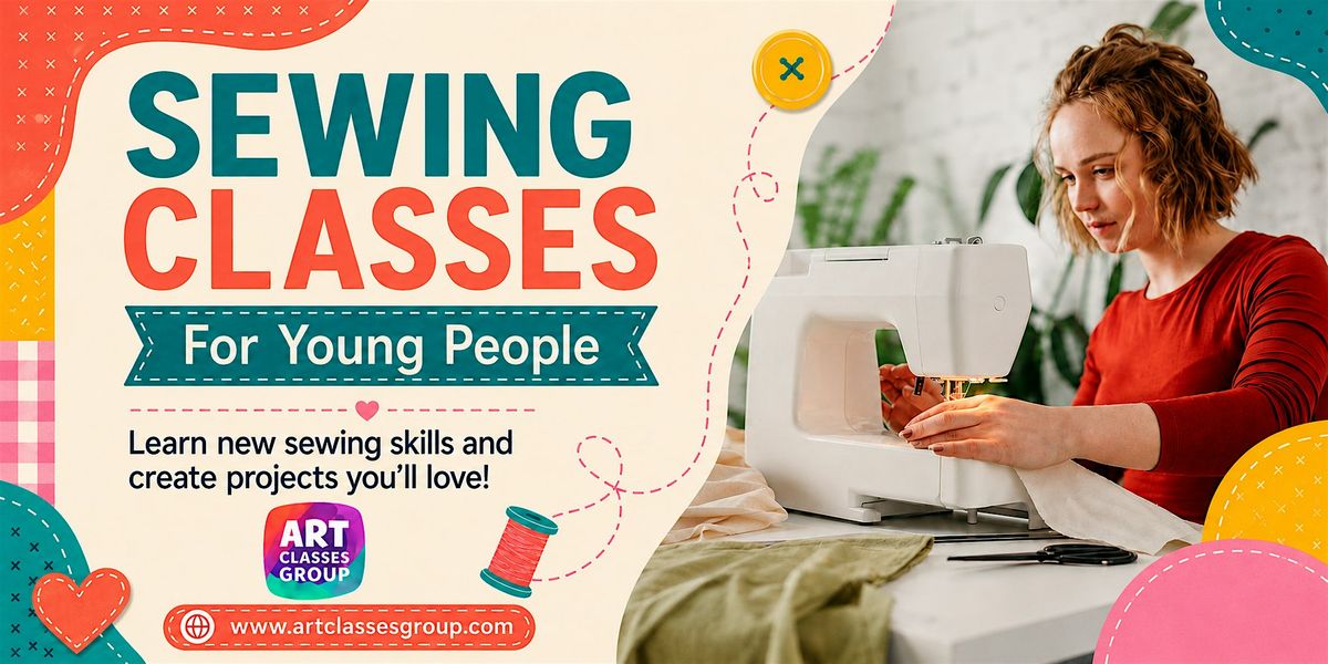 Sewing Classes for young people - Age 10 plus - Slough at Art Classes ...