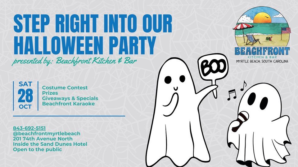 Beachfront Halloween Party Beachfront Kitchen & Bar, Myrtle Beach, SC