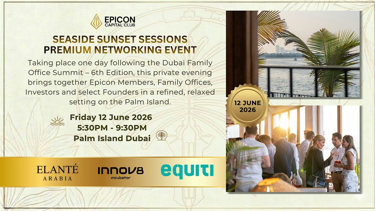 Seaside Sunset Sessions | Premium Networking Event