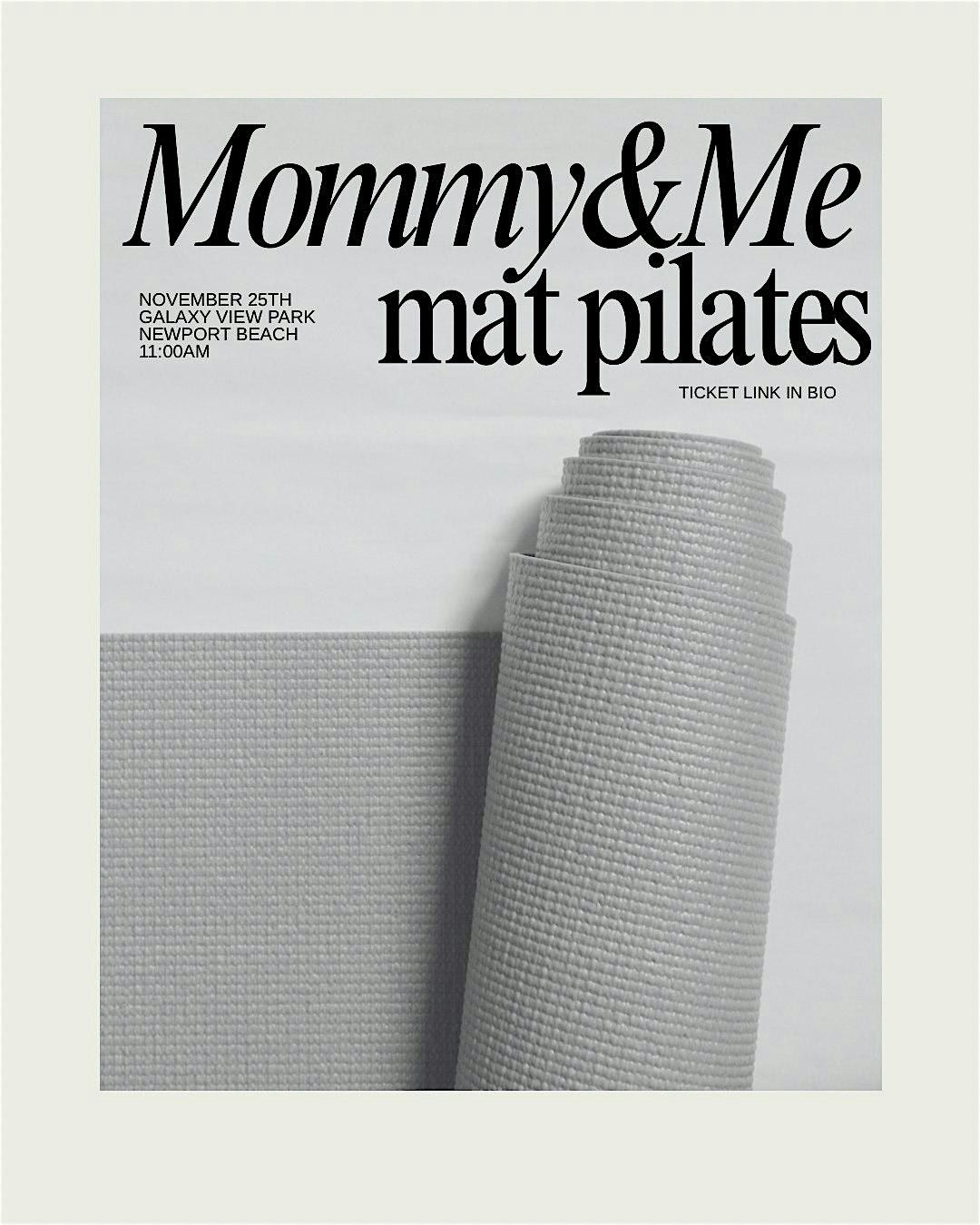 Mommy & Me Mat Pilates