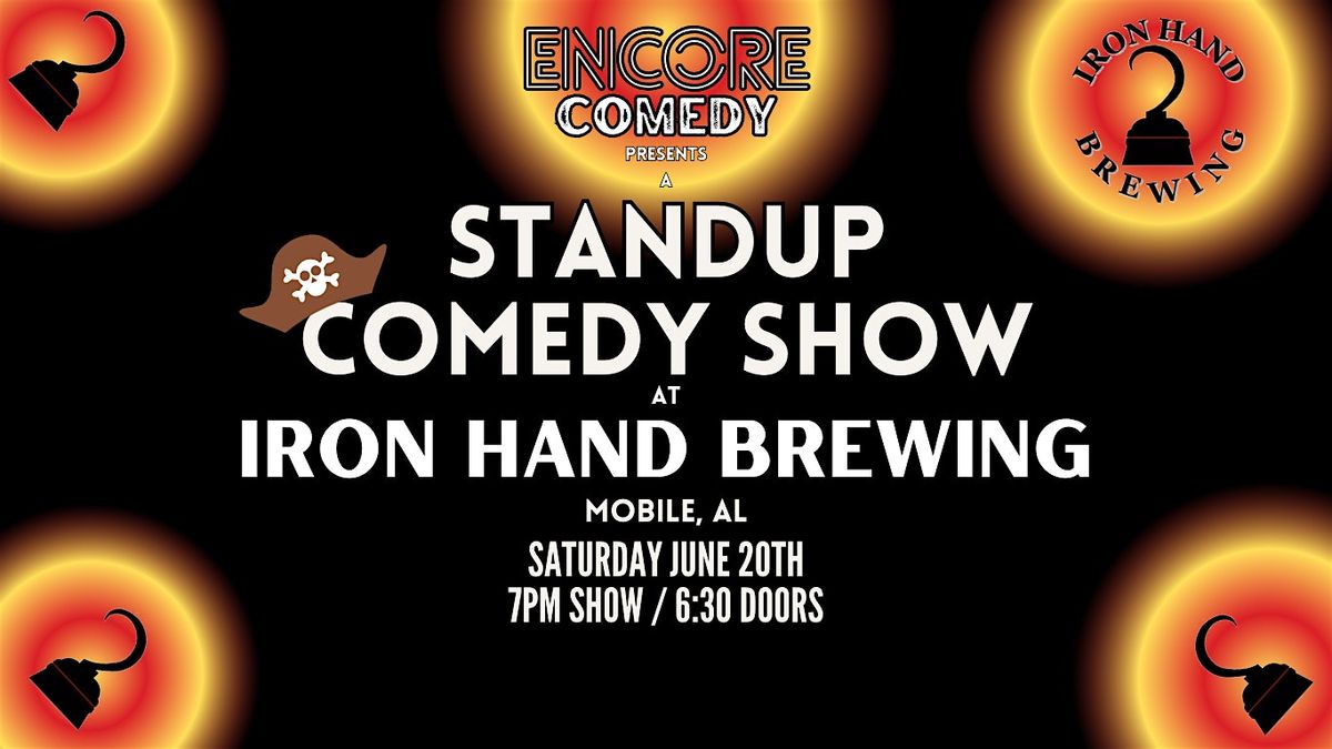 Standup Comedy at Iron Hand Brewing (Mobile, AL)