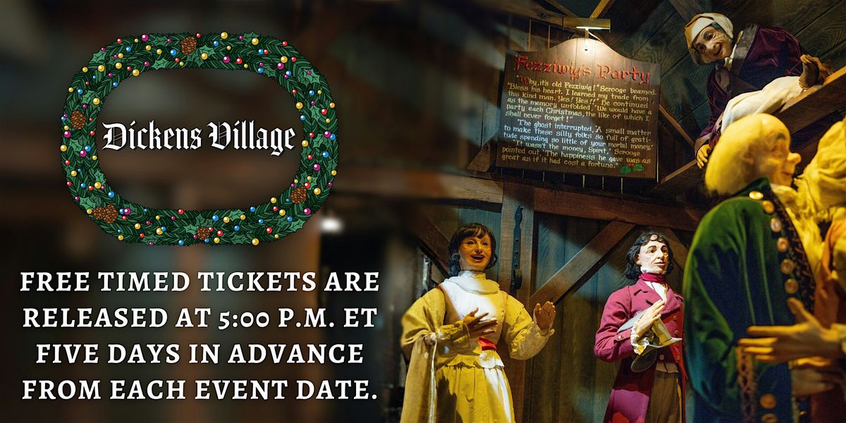 Dickens Village at the Wanamaker Building